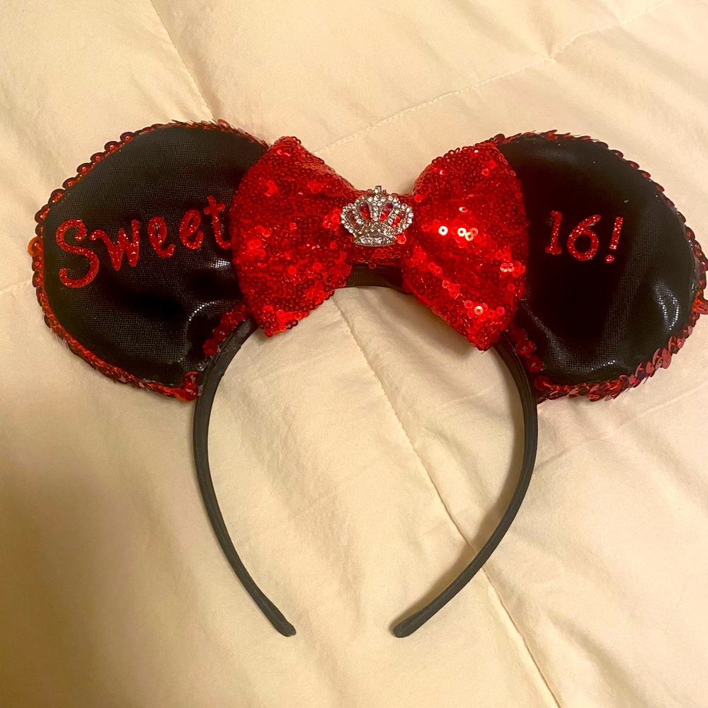 Custom Made Mickey Ears. - image 1